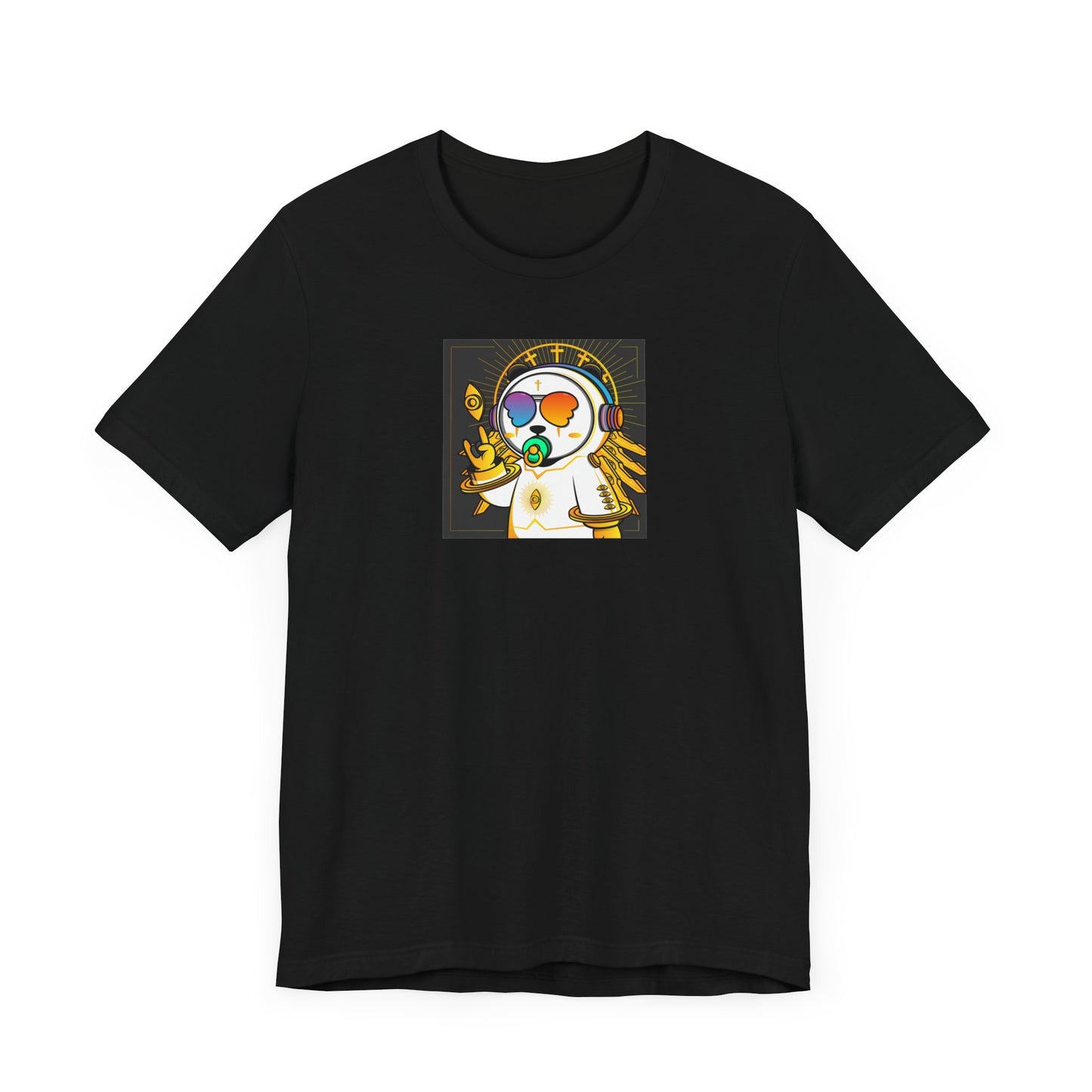 GangHuo Panda St. Angel Unisex Jersey Short Sleeve Tee