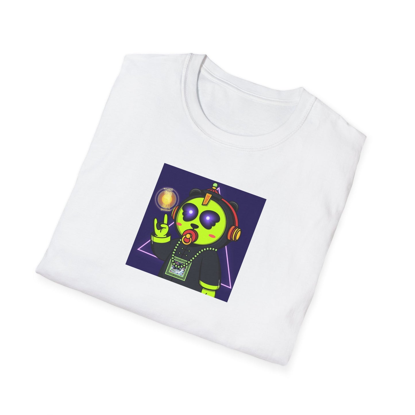 GangHuo Panda Zombie Unisex Softstyle T-Shirt