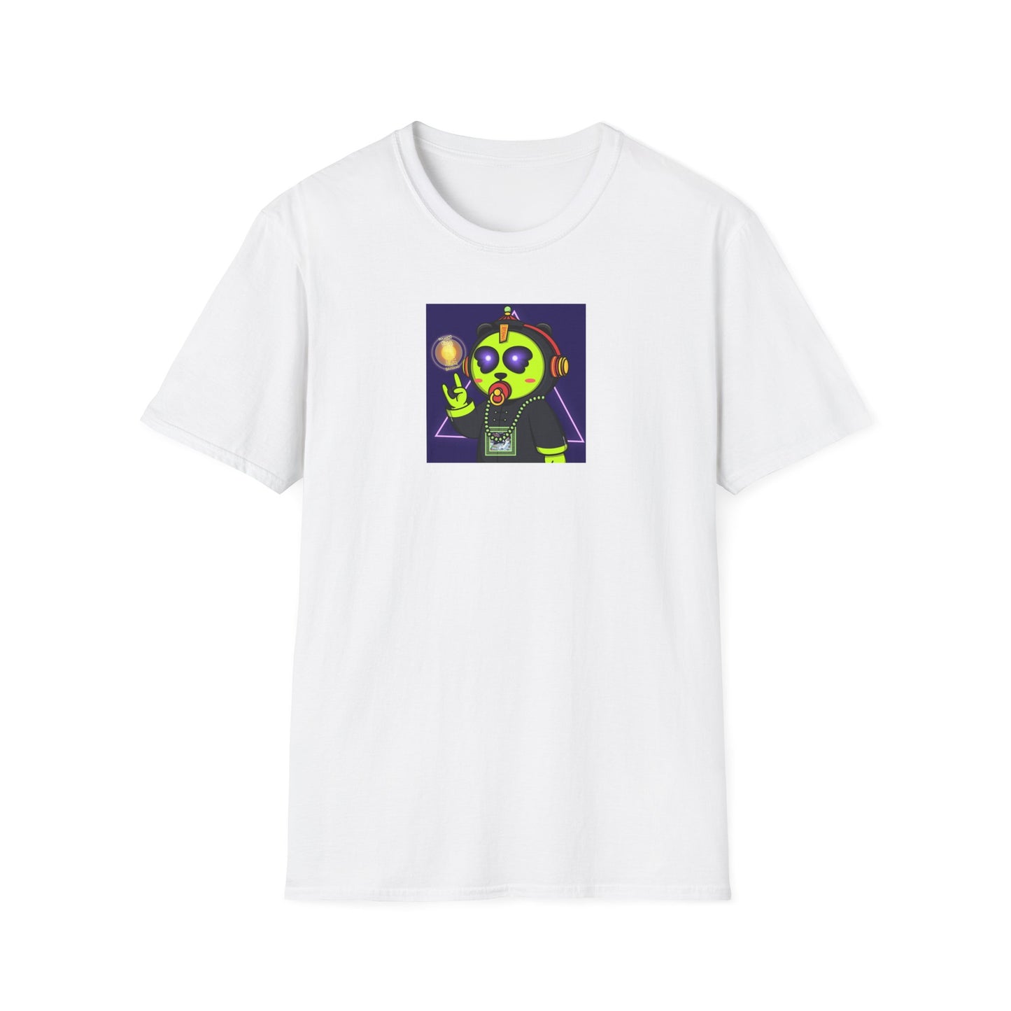 GangHuo Panda Zombie Unisex Softstyle T-Shirt