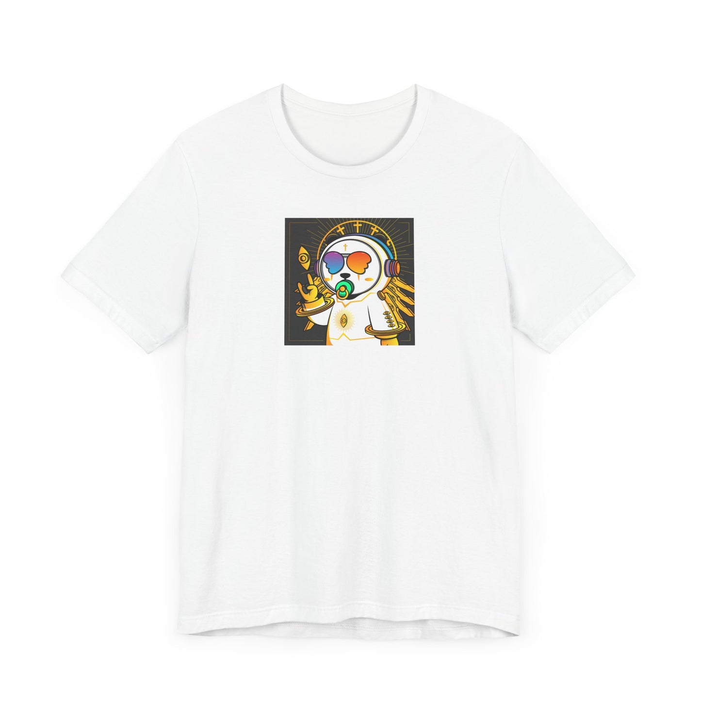 GangHuo Panda St. Angel Unisex Jersey Short Sleeve Tee