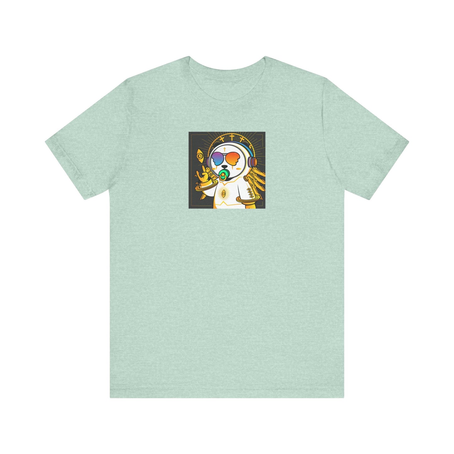 GangHuo Panda St. Angel Unisex Jersey Short Sleeve Tee