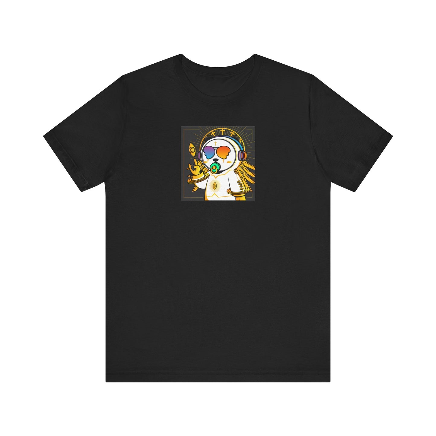 GangHuo Panda St. Angel Unisex Jersey Short Sleeve Tee