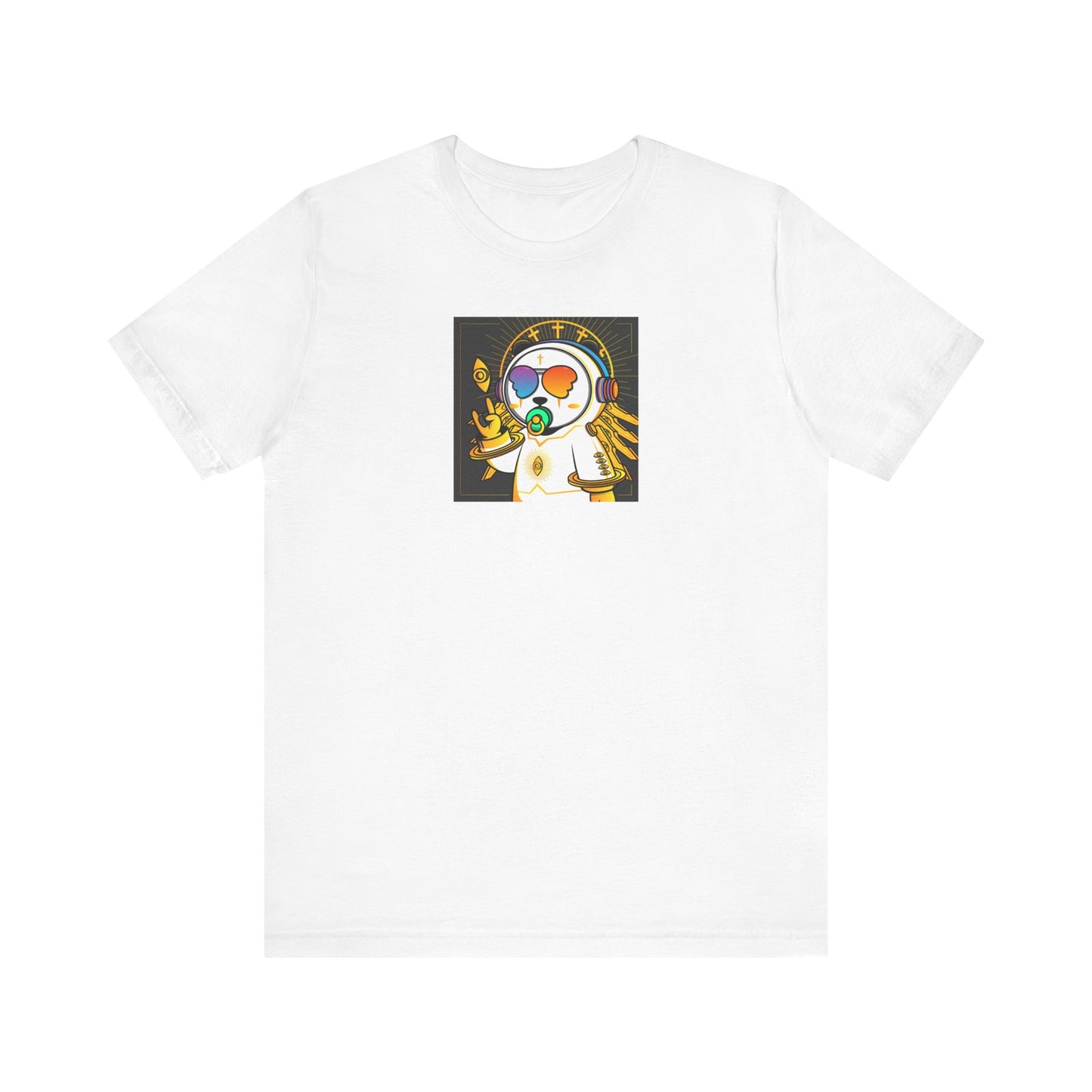 GangHuo Panda St. Angel Unisex Jersey Short Sleeve Tee