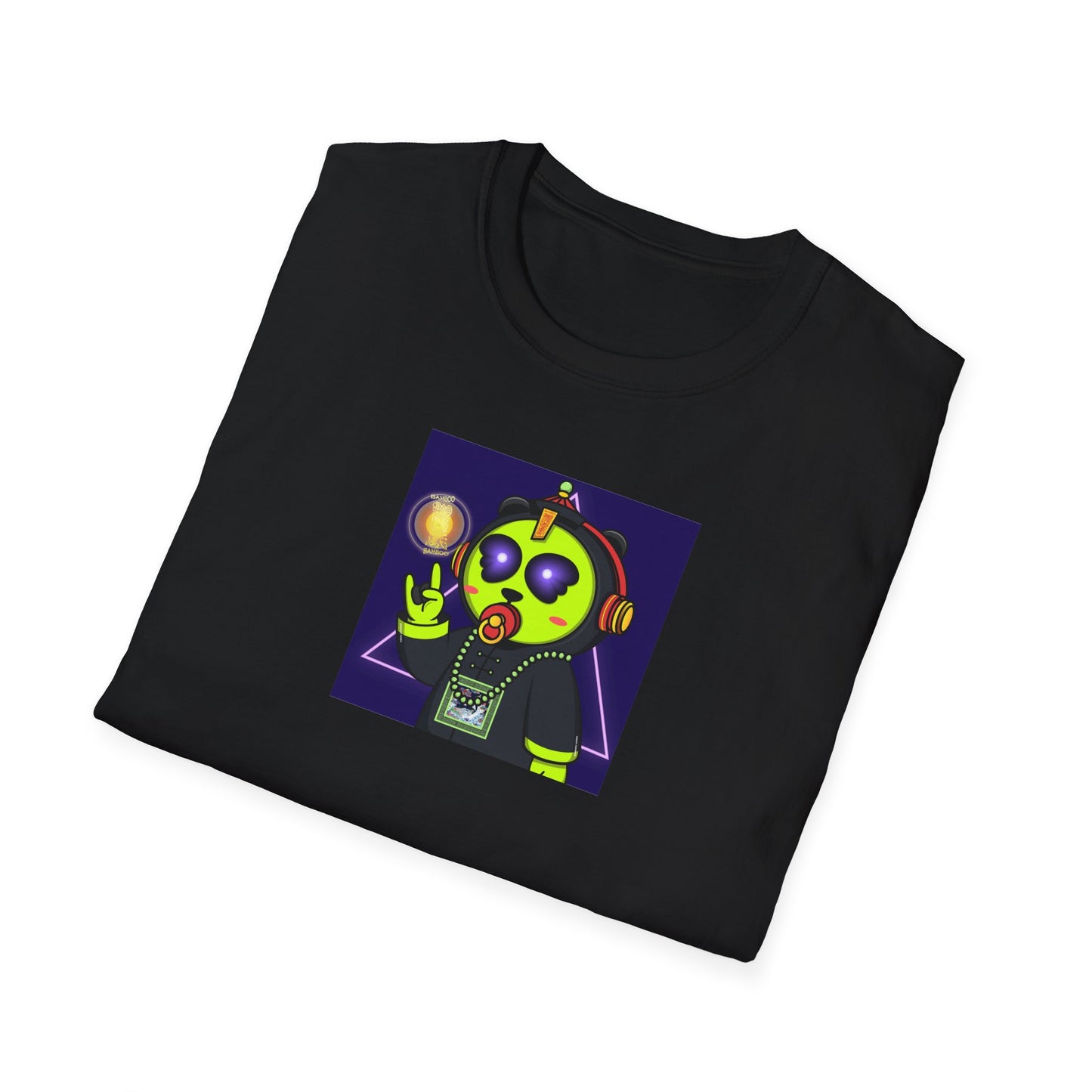 GangHuo Panda Zombie Unisex Softstyle T-Shirt